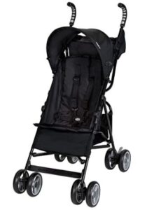 black foldable strollers