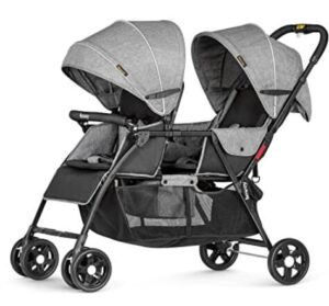 compact double stroller reviews