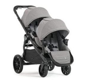 double stroller with lightweight design