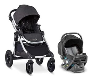 two in one lightweight city stroller and car seat combo