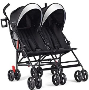 best lightweight double stroller with bassinet design