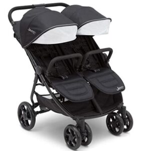 side by side double stroller with canopy